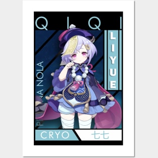 Qiqi Posters and Art